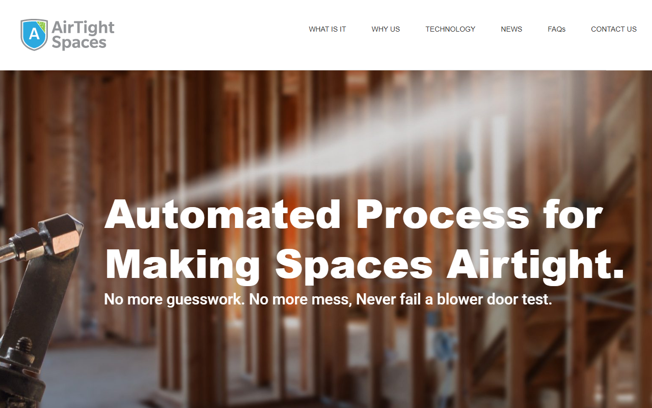 Airtight Spaces website