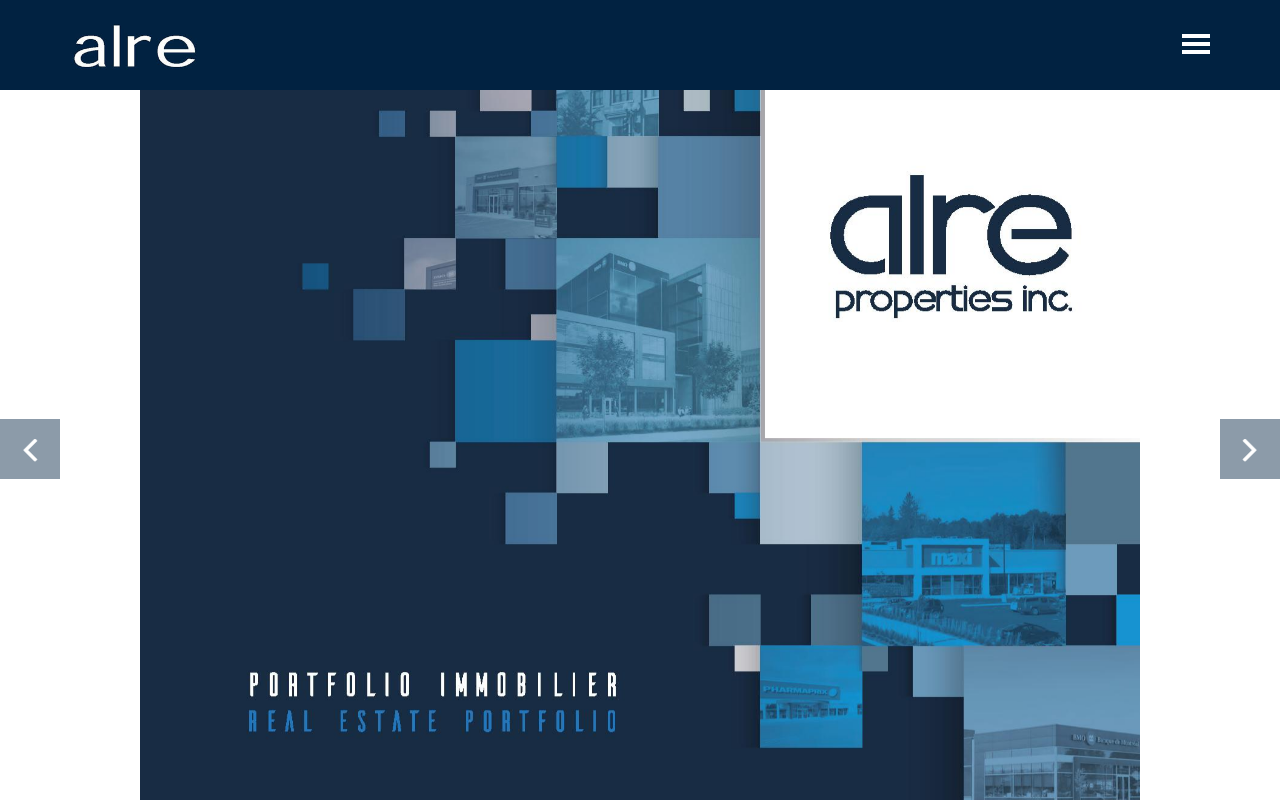 Les Immeubles Alre Inc. / Alre Properties Inc. website