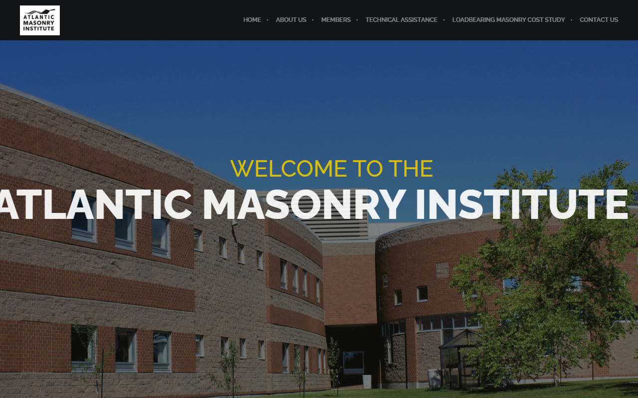 Atlantic Masonry Institute website