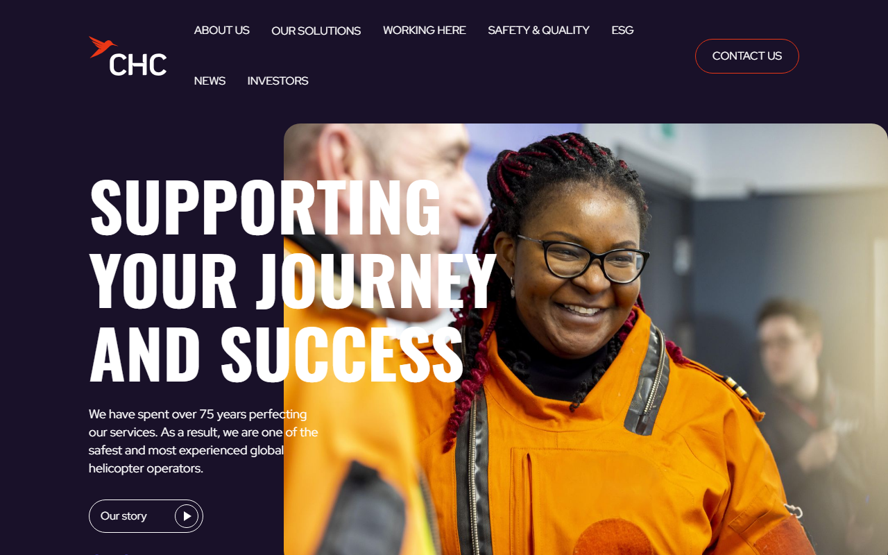 CHC Helicopter website