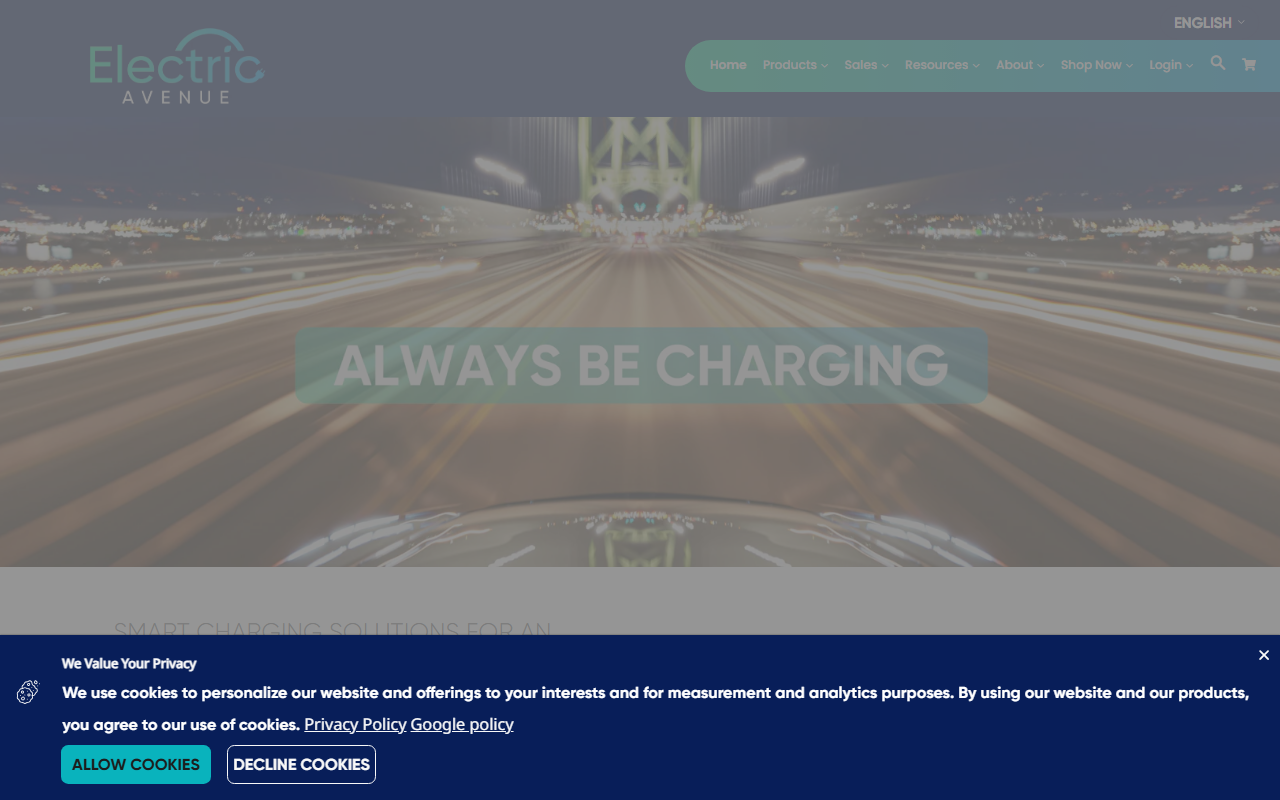 Electric Avenue Manufacturing Inc. website