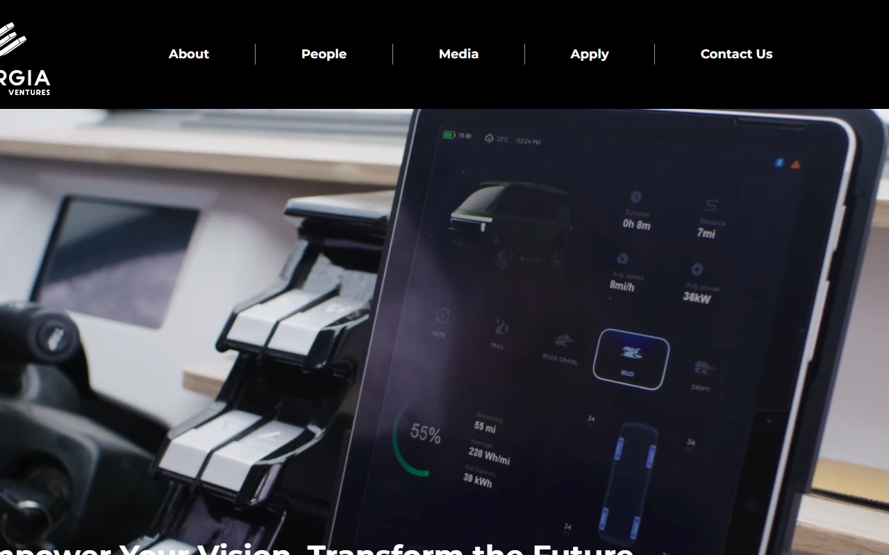 Energia Ventures website