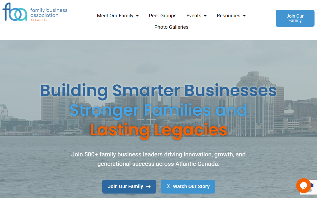 Family Business Atlantic website