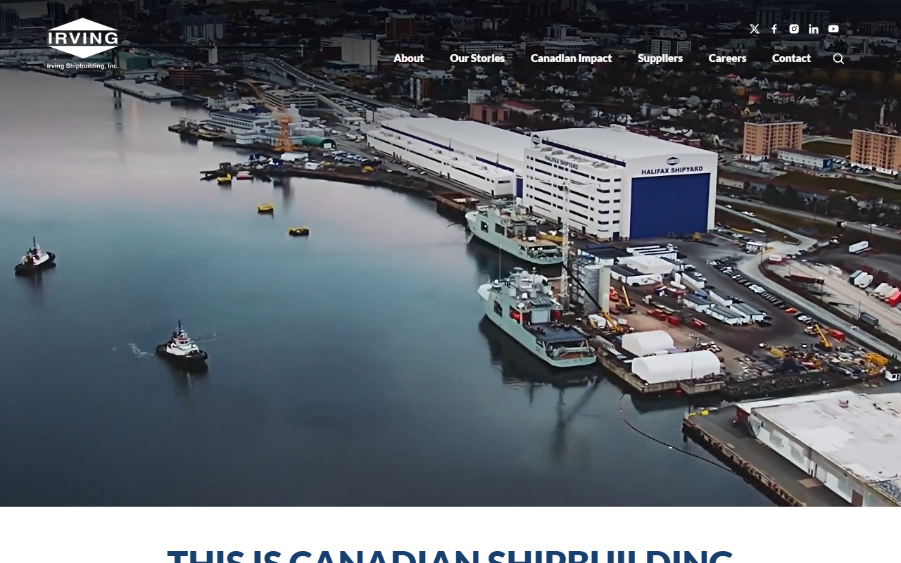 Irving Shipbuilding Inc. website