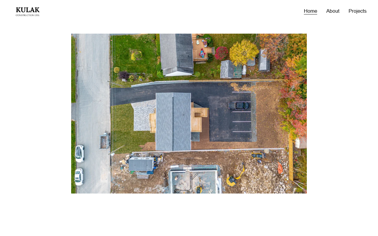 Kulak Construction Ltd. website