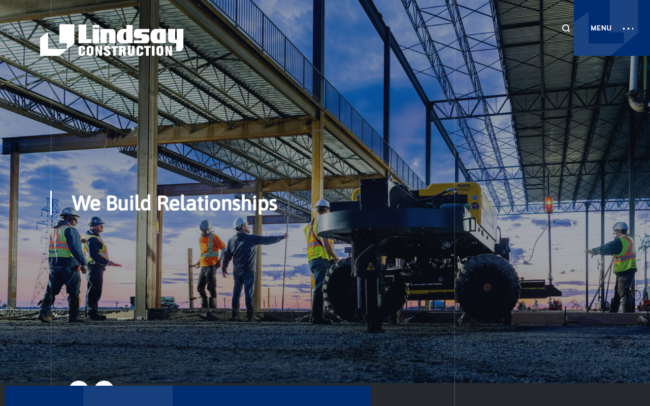 Lindsay Construction Limited website