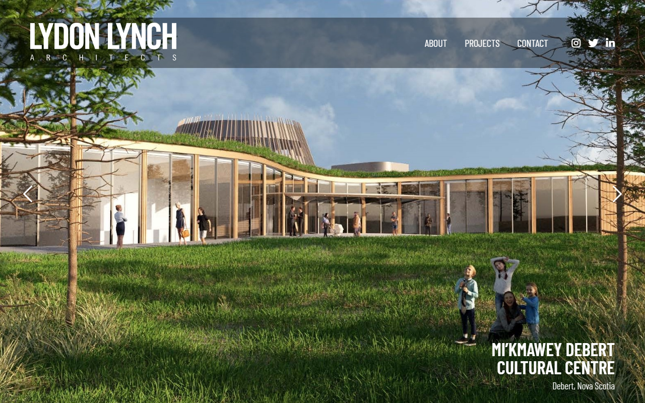 Lydon Lynch Architects website