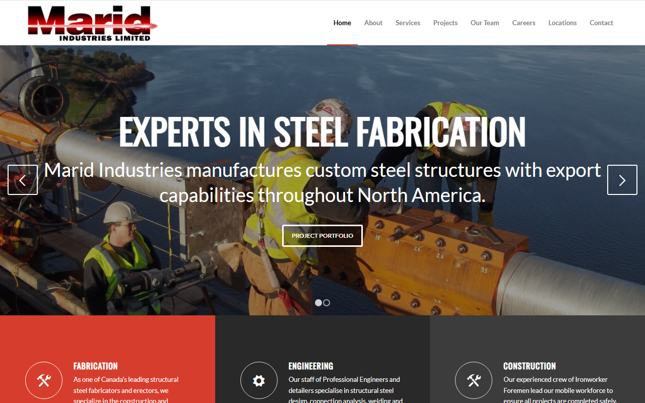 Marid Industries Ltd website