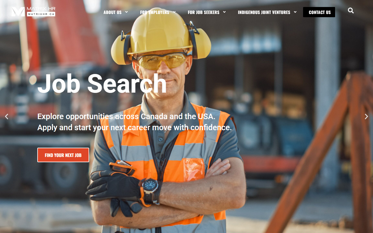 Matrix HR website