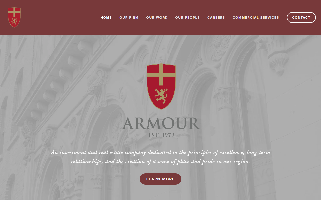 The Armour Group Limited website