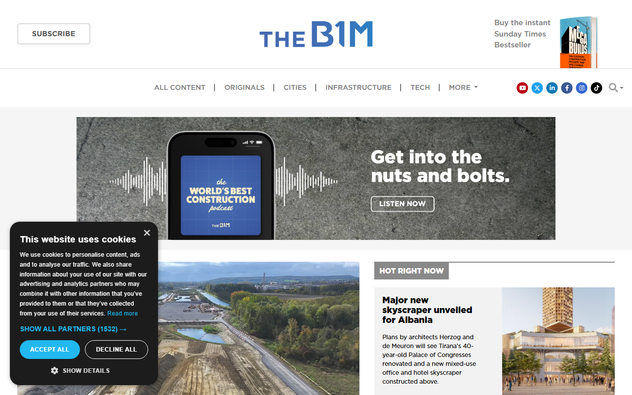 The B1M Limited website