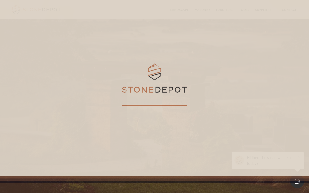 The Stone Depot website