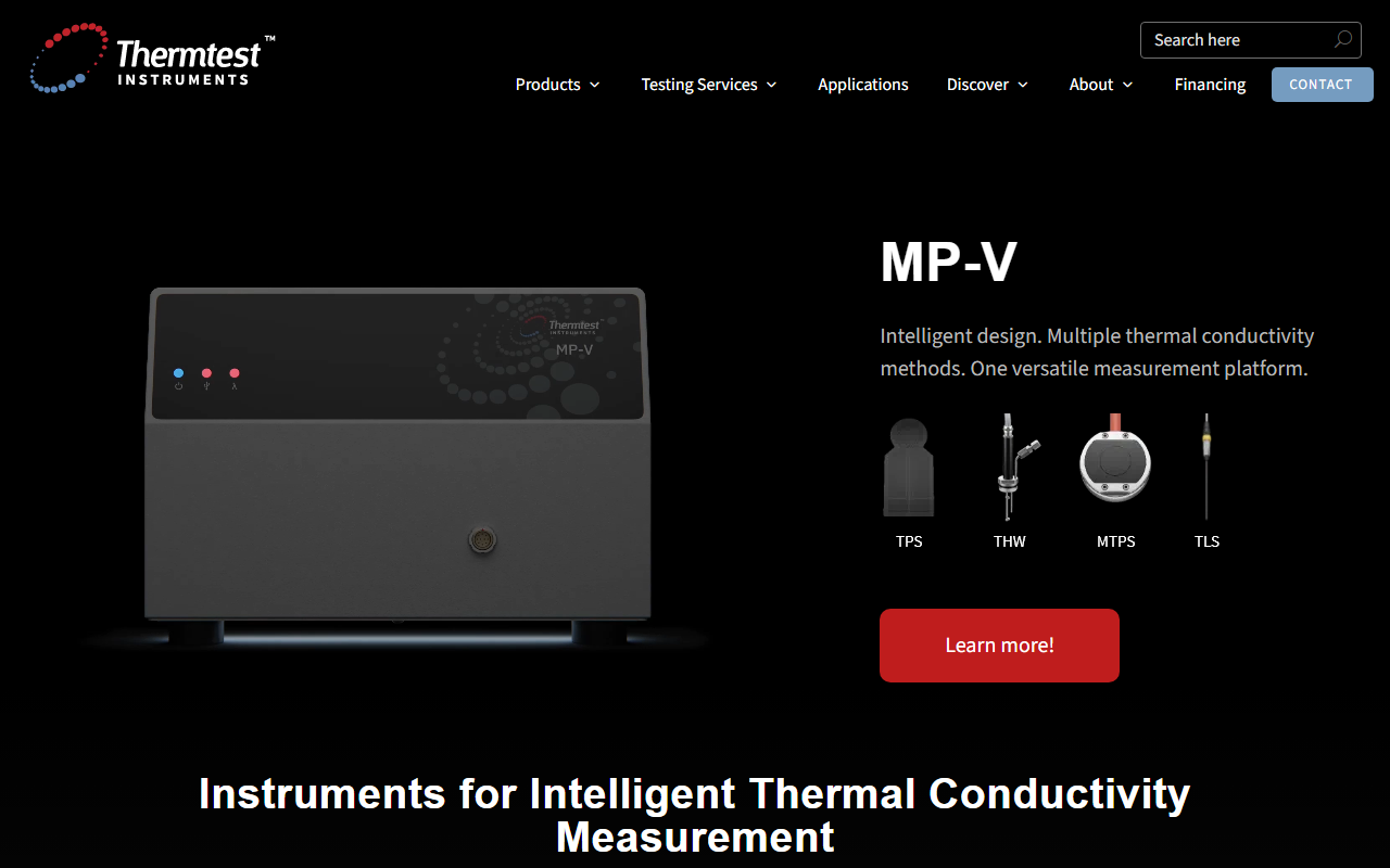 Thermtest Inc. website