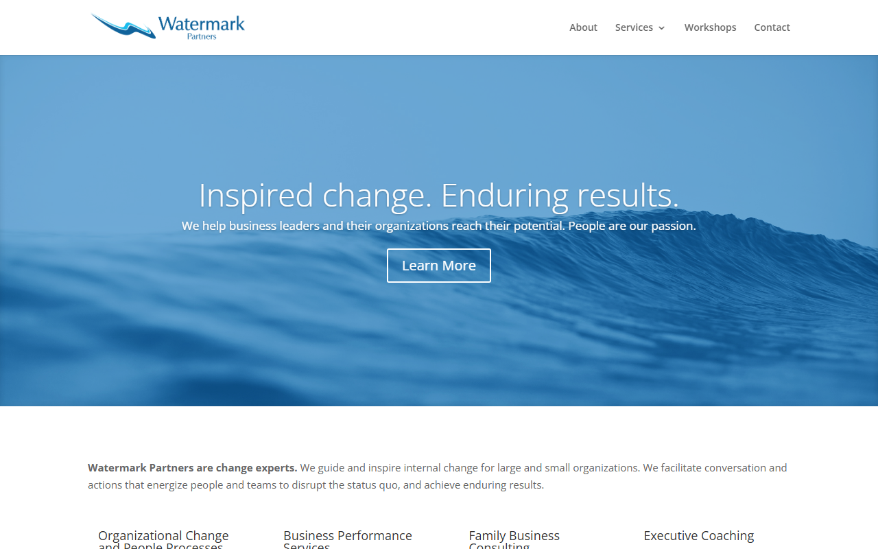 Watermark Partners Inc. website