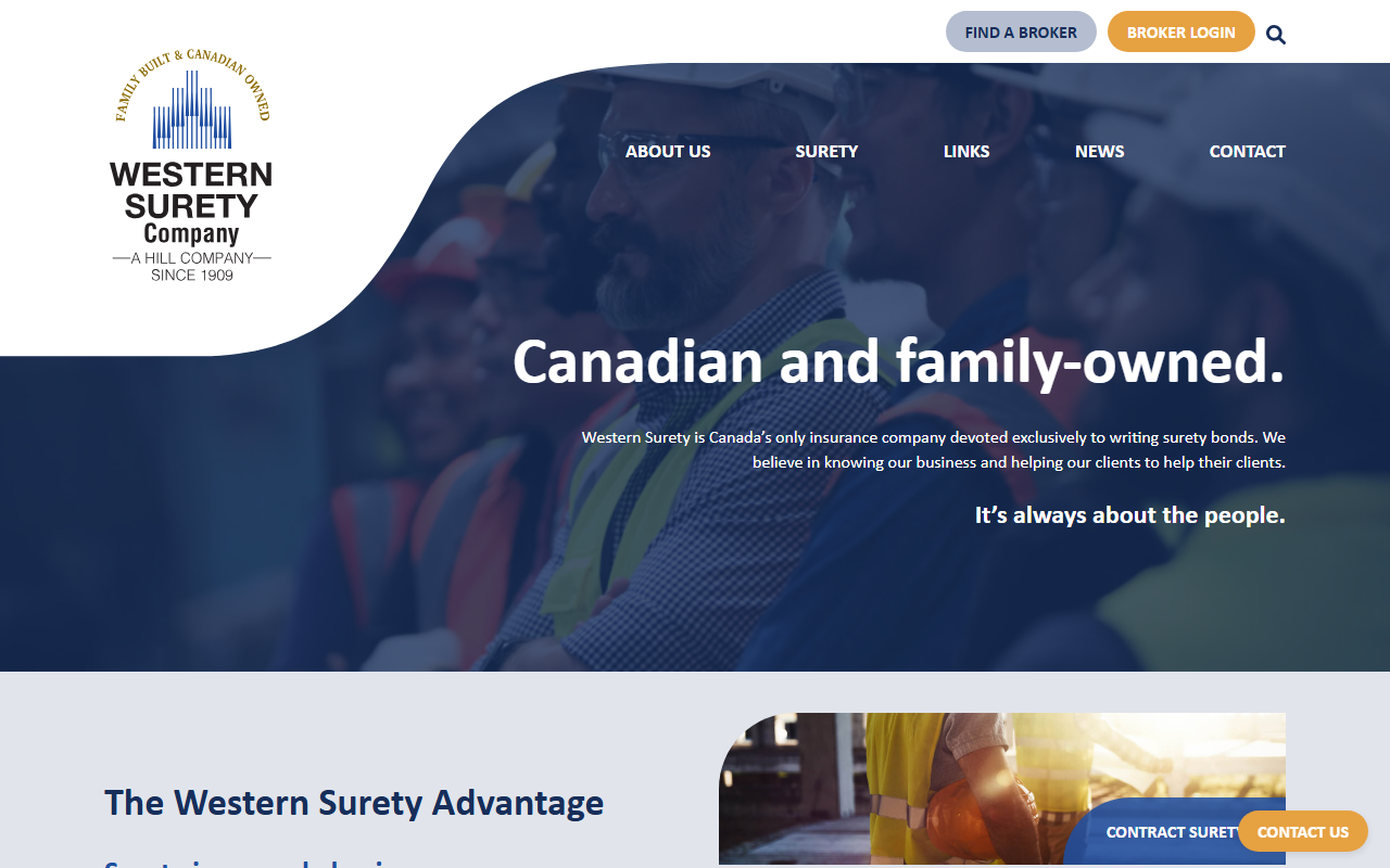 Western Surety Company website